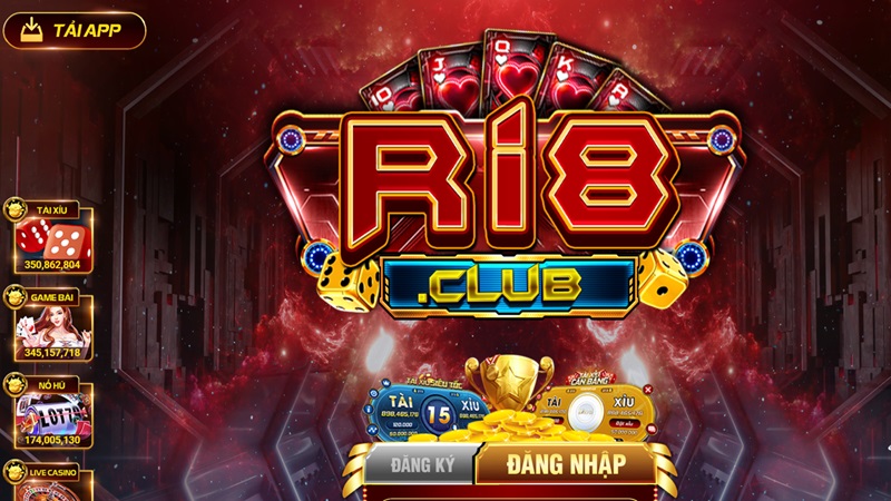 Cổng game Ri8 Club nổi tiếng trong list quay hũ đổi thưởng Bkat